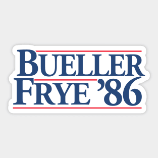 Bueller Campaign Sticker